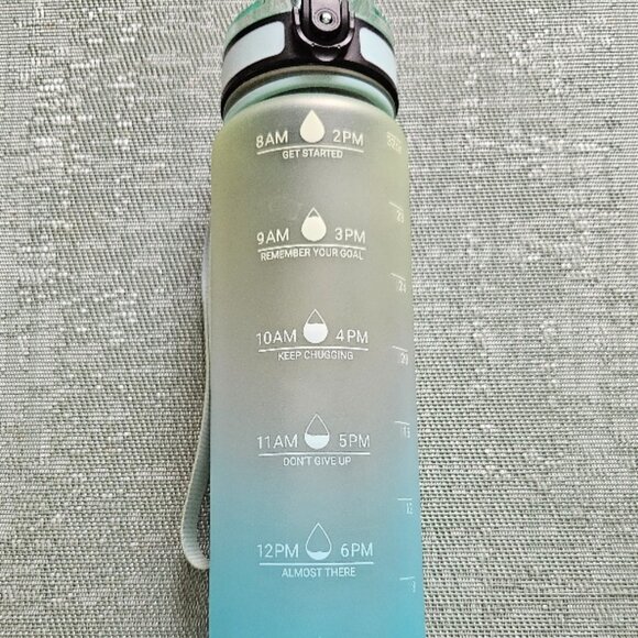 USED ONCE: Sahara Sailor Water Bottle, 32oz Motivational Sports Water Bo… - Picture 7 of 9